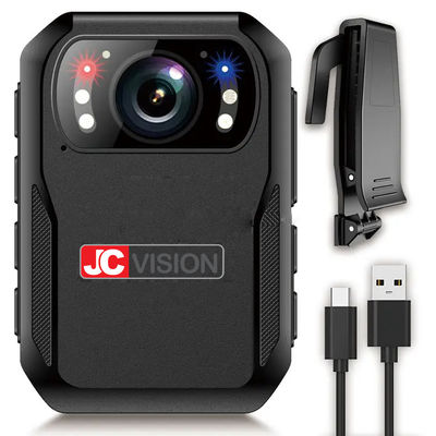 JCVISION HD 1296P Visión nocturna cámara portátil del cuerpo WiFi cámara de grabación de vídeo